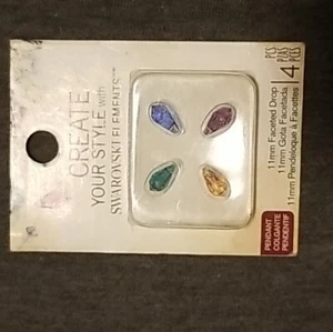 Create Your Style With Swarovski Elements 4pcs - Picture 1 of 4