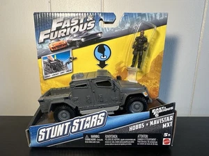Fast & Furious Stunt Stars -Hobbs & Navistar MXT, (Car & Figure) Mattel 2016 - Picture 1 of 4