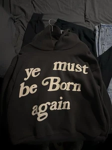 Ye Must Be Born Again Hoodie Size Medium - Picture 1 of 3