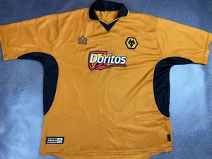 Wolverhampton Wanderers 2002/2004 Admiral Home football shirt size L - Picture 1 of 8