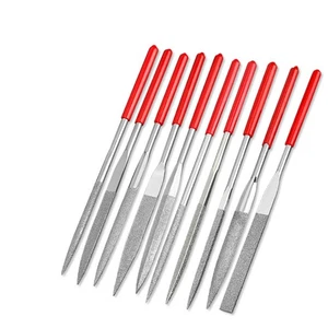 10pcs Guitar Nut File Kit For Guitar Bridge Nut Slot Fret Finishing Grinding - Picture 1 of 8