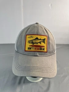 Fishpond Cap Hat Logo Don’t Tredd On Me Big Bass Trucker Mesh Snapback - Picture 1 of 7
