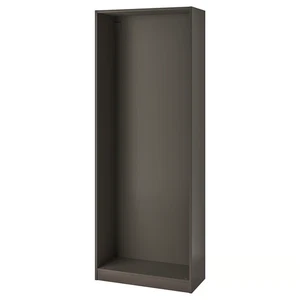 IKEA PAX dunkelgrau Kleiderschrank Gestell Schlafzimmerschrank Aufbewahrungsschrank Korpus - Bild 1 von 4
