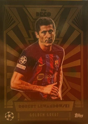 Robert Lewandowski / FC Barcelona / Topps Deco / Fußball Karte - Bild 1 von 2