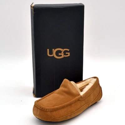 UGG Mens Ascot Slippers | Chestnut | 1101110W-CHE | Authentic New - Image 1 of 4