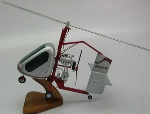AAI Sparrowhawk Ultralight AAI Gyroplane Wood Model Replica Small Free Shipping - Picture 1 of 3