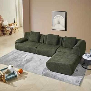 Free Combination Sofa Modern Simplicity Cloud Couch L-Shaped Sofa Studio Couch - Picture 1 of 5