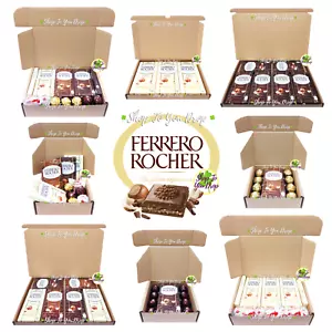 FERRERO ROCHER Schokolade Geschenkbox personalisiert Korb 90g Riegel Geburtstagsgeschenk🎁 - Bild 1 von 28
