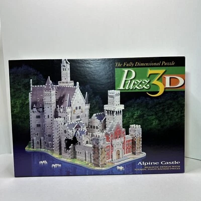 Milton Bradley головоломка 3D альпийский замок пазл 1000 штук супер сложный - Изображение 1 из 4