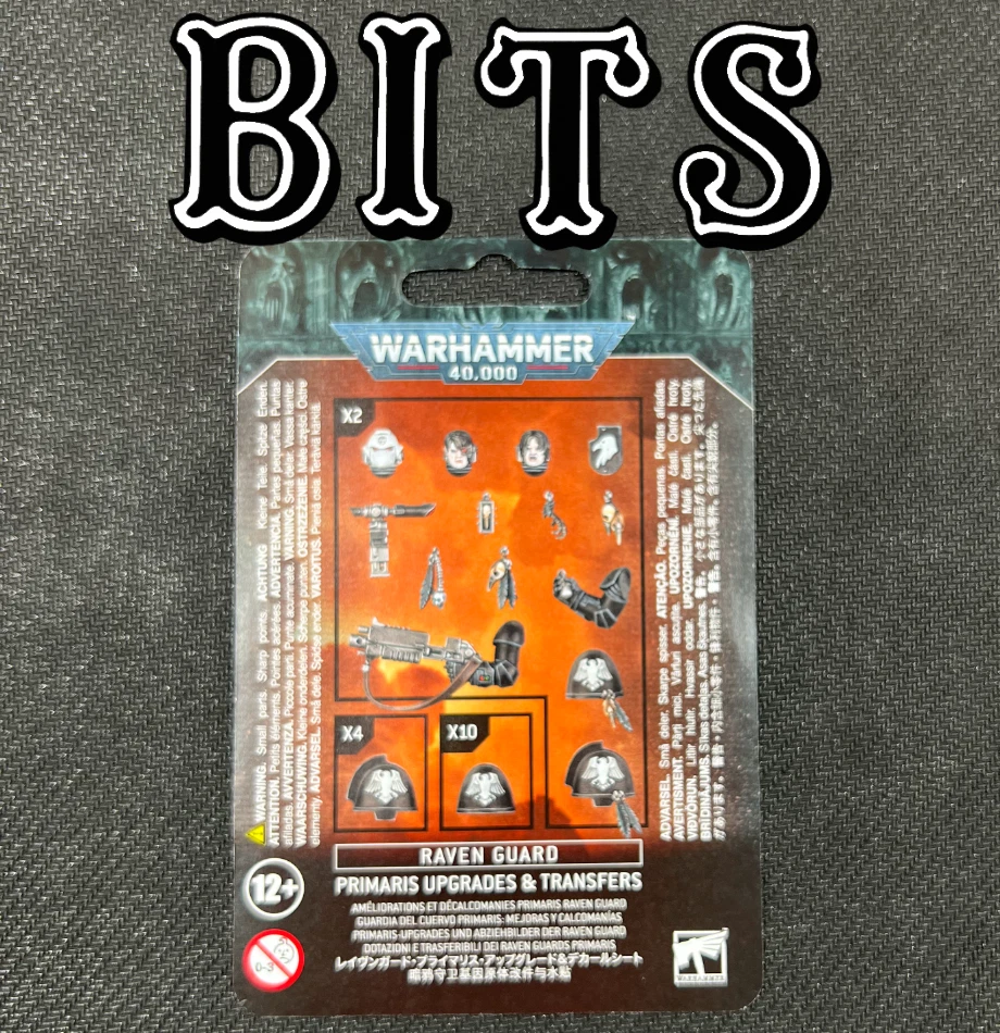 Kit de actualización Bits Raven Guard Primaris Space Marine Astartes Warhammer 40k Bitz Foto 1 de 1