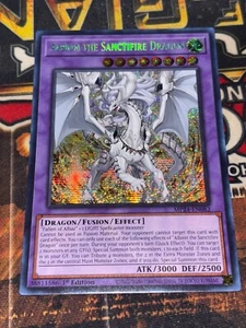 YUGIOH! Albion the Sanctifire Dragon MP24-EN082 Prismatic Secret 1st BLUE EYES - Picture 1 of 1
