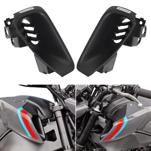 Nero aspirazione aria griglia copertura tubo rampa per YAMAHA MT-09 SP 2021-2023 - Picture 1 of 11