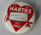 Vance Hartke For US Senate Puzzle Pin1964 Indiana Democrat Name Tag Badge Unique
