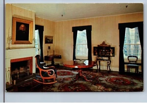 Postcard Oregon City Dr John McLoughlin House Parlor c1950s Father of Oregon - Picture 1 of 2