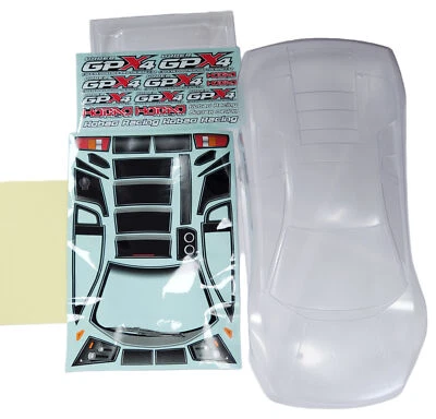 HoBao 1/10 Lambroghini Pre-Cut Clear Body Shell with Decal Sheet - Image 1 of 3