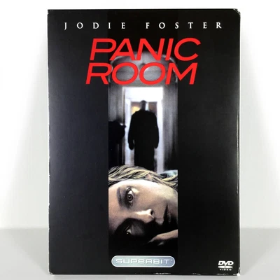 Panic Room (DVD, 2002, Widescreen) Like New !    Jodie Foster    Forest Whitaker - Image 1 of 4