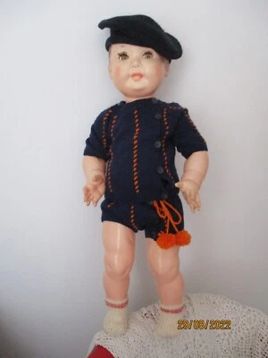 Poupon convert ensemble laine fait main  70 cm - Photo 1/4