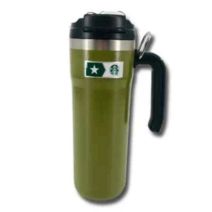 Starbucks Military Commitment Stanley Double Walled Hammered Steel Tumbler 20oz - Picture 1 of 6