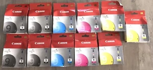 Canon PGI-11 Ink Cartridges Genuine New Lucia Ink  Set - Picture 1 of 1
