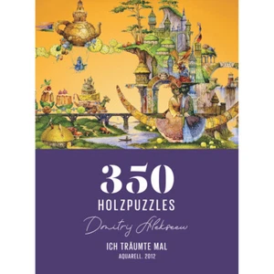 Puzzle in legno DaVICI - Sogno di gatto 350 pezzi con pezzi personalizzati lasercut - Foto 1 di 8