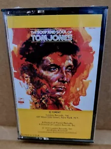 Tom Jones - The Body And Soul Of Tom Jones . 1973 New / Sealed Cassette - Picture 1 of 3