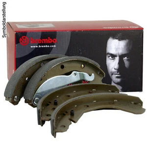 BREMBO 4x Bremsbacken Bremsbackensatz für Trommelbremse ESSENTIAL LINE Hinten - Bild 1 von 3