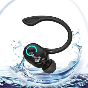Bluetooth Headset Wireless Freisprech Kopfhörer mit Mikrofon für iPhone Samsung