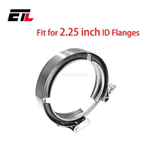 2.25'' Diameter V Band Clamp Stainless Steel 304 For Turbo Downpipe Exhaust Pipe - Picture 1 of 7