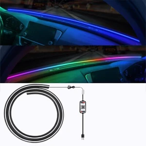 Interior Car LED Strip Lights,RGB Ambient Lighting Kit,16 Million Colors Neon... - Picture 1 of 6