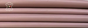 BOIS DE ROSE PINK Soft Italian Lambskin Sheep leather 2 skins 11sqf 0.8mm #B7461 - Picture 1 of 7