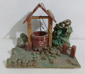 40380 Presepe - Pozzo in legno e sughero - 24x16 cm - Picture 1 of 5