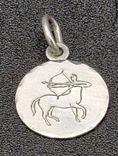 Sternzeichenanhänger 835 Silber ♐️ Schütze eigener Gravur Entwurf Unikat