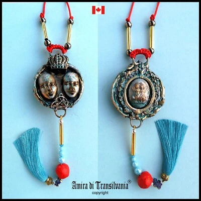 Collar Zodiaco Colgante Mujer Joyería Amuleto Dije Géminis Signo Aire Símbolo Joya Foto 1 de 4