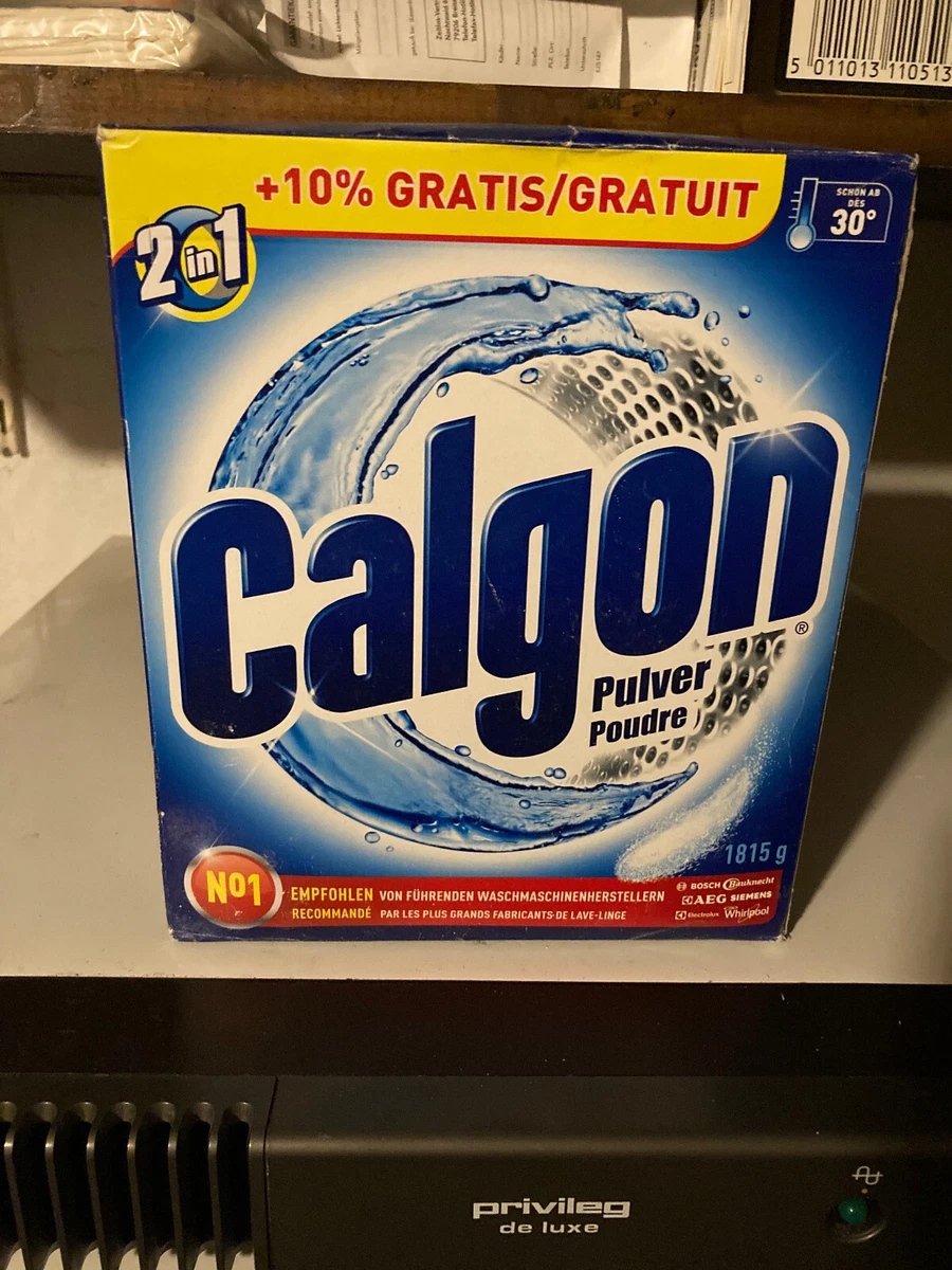 Calgon Entkalker 3 In 1 Pulver – 500 G, Verhindert Kalk & Waschmittelrückstände In Der Waschmaschine