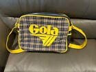 Vintage Gola Shoulder Bag / satchel Blue/Yellow