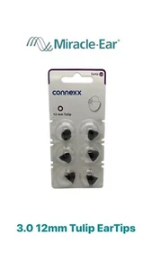 Miracle-Ear 3.0 Sleeves/Eartips Latest Generation Size 12mm Tulip (6 pack) - Picture 1 of 7