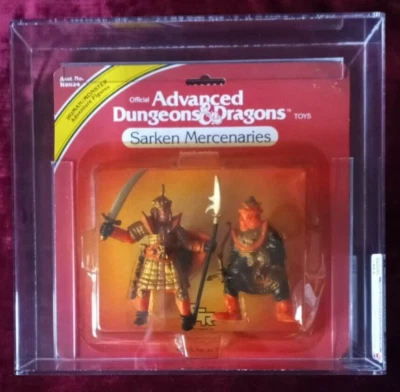 Advanced Dungeons & Dragons Sarken Mercenaries LJN 1983 GRADED 70+ by CAS! - Image 1 of 4