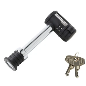 Master Lock Starter Sentry Trailer Hitch Pin 1479DAT Barbell Type With Key Lock - Picture 1 of 1