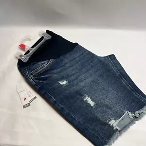 Time and Tru Maternity Bermuda Shorts with Full Panel Small 4-6 New with Tags ii - Picture 1 of 4