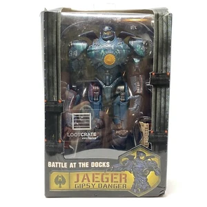 2016 NECA LootCrate Exclusive Pacific Rim Gipsy Danger Battle At The Docks LESEN! - Bild 1 von 6