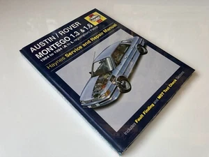 Haynes Manual 1066 for Austin/ Rover Montego 1.3 & 1.6 Petrol 1984- 94 (NEW) - Picture 1 of 3
