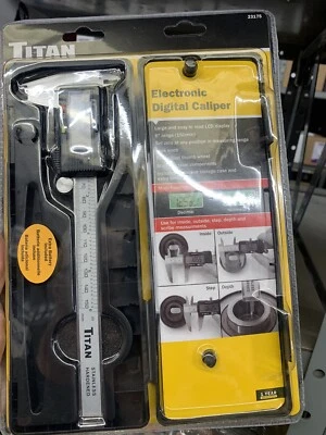 Pinza digital SAE/métrica de acero inoxidable de 6" Foto 1 de 2