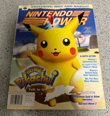 Nintendo Power Magazine Volume 138 Pokemon Hey Pikachu - Image 1 of 2