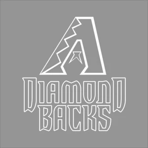 Arizona Diamondbacks #3 MLB Team Logo 1 Color Vinilo Calcomanía Adhesiva Ventana Coche - Imagen 1 de 7