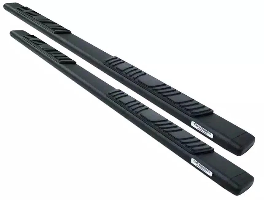 Go Rhino 5" O.E. Xtreme Oval Low Profile Black Side Bars Side Steps - Изображение 1 из 2