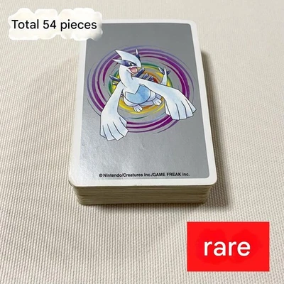 Pokemon Lugia Silver Playing Cards Deck 1996 54pcs　No BOX  Used - Image 1 of 4