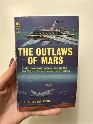 The Outlaws Of Mars Otis Adelbert Kline Ace Books Vintage Paperback Foto 1 de 4