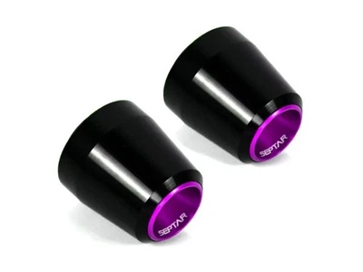 CONTRAPPESI MANUBRIO BILANCIERI UNIVERSALI MOTO NERO/VIOLA  | SEPTAR - Immagine 1 di 2