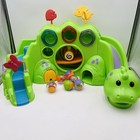 Fisher Price Roll-A-Rounds Drop N Roar Dinosaur 6 Balls Tested Working