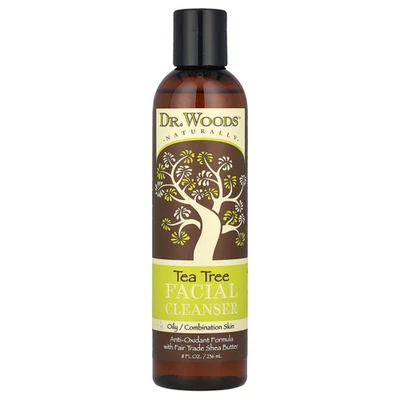 Limpiador facial, árbol de té, 8 fl oz (236 ml) Foto 1 de 2